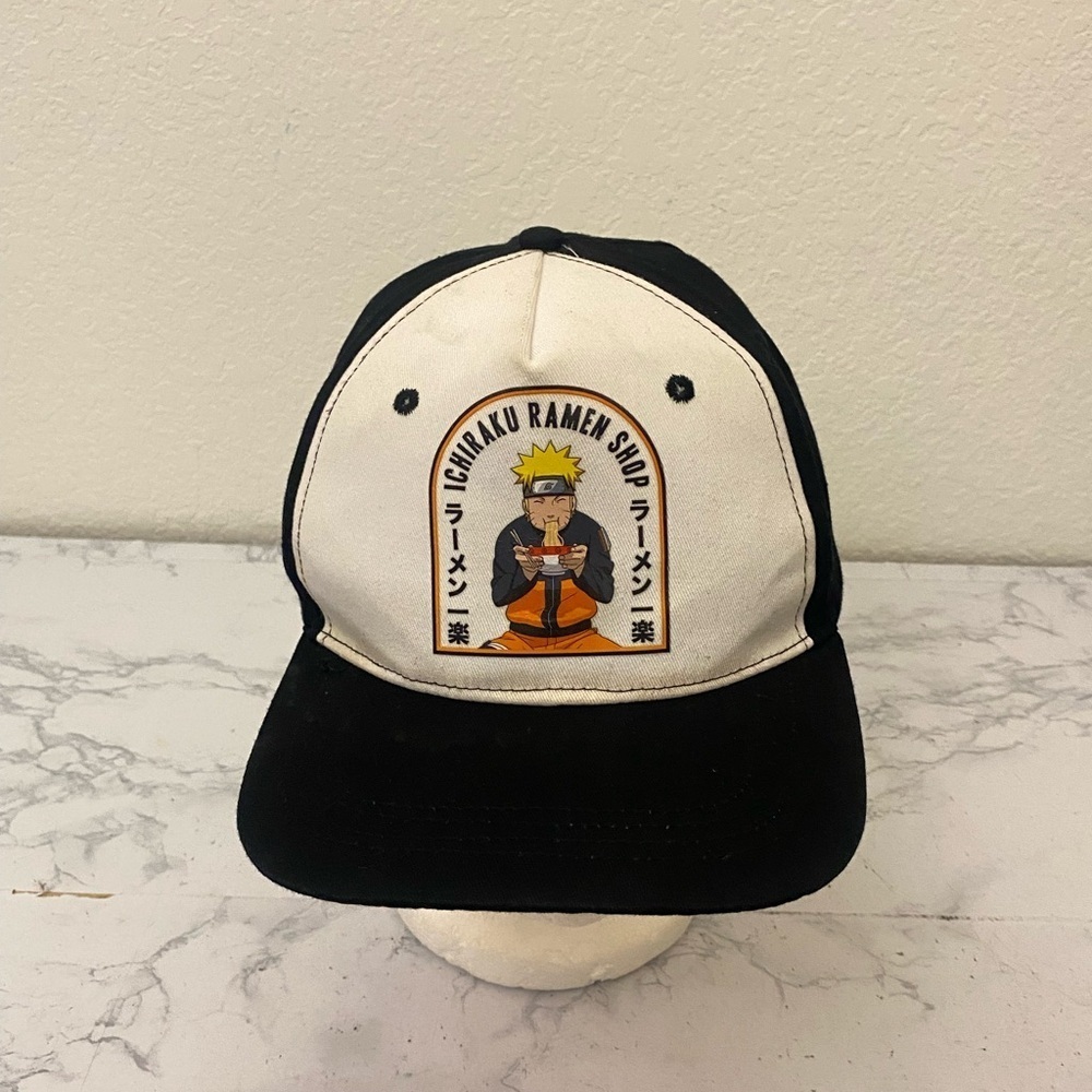 Naruto Ichiraku Ramen Shop Baseball Cap Snapback Hat, Viz Media Trucker​​​​